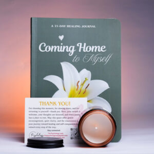Coming Home to Myself - A 21 Day Healing Ritual with Journal &  Candle